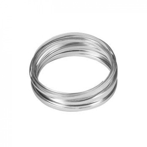 Flat Aluminium Wire Silver 2 Metre Flat Aluminium Wire Silver 2 Metre