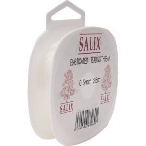 Elasticated Thread 0.5mm 25 Metre Elasticated Thread 0.5mm 25 Metre